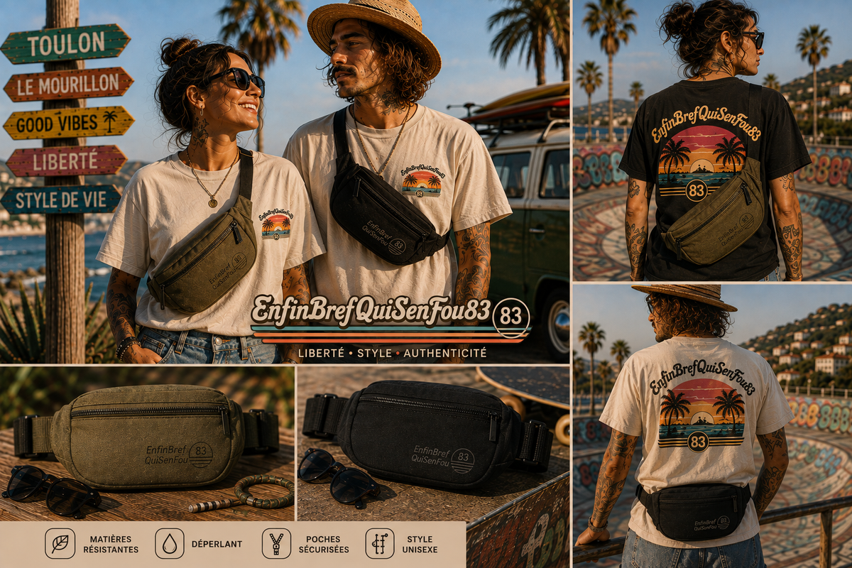 Sacoche Banane Essential 83 Kaki