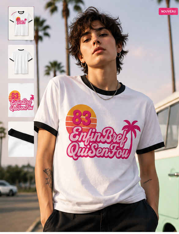 T-shirt Sunset Rose