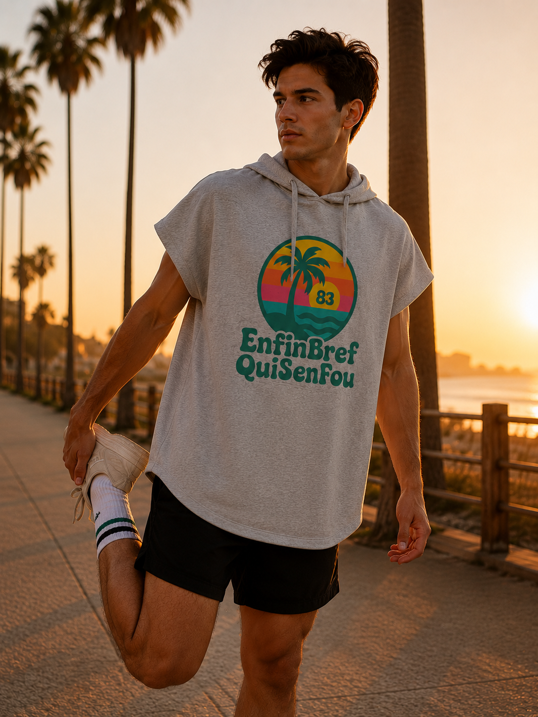 Hoodie Sans Manches «Collection Summer Lifestyle »