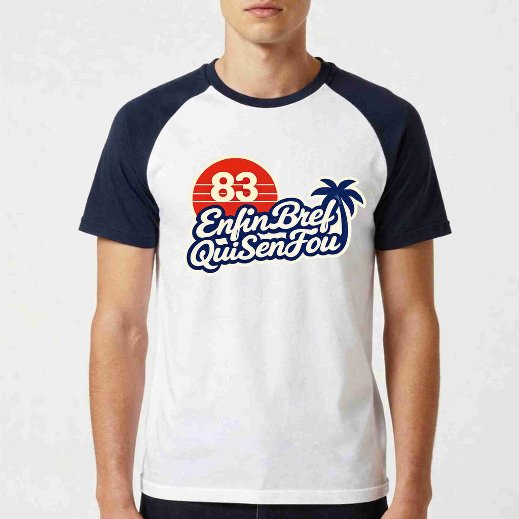 T-shirt – Style Rétro Côte d'Azur